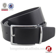 Hongmioo Simple style Men's genuine leather pin buckle belts